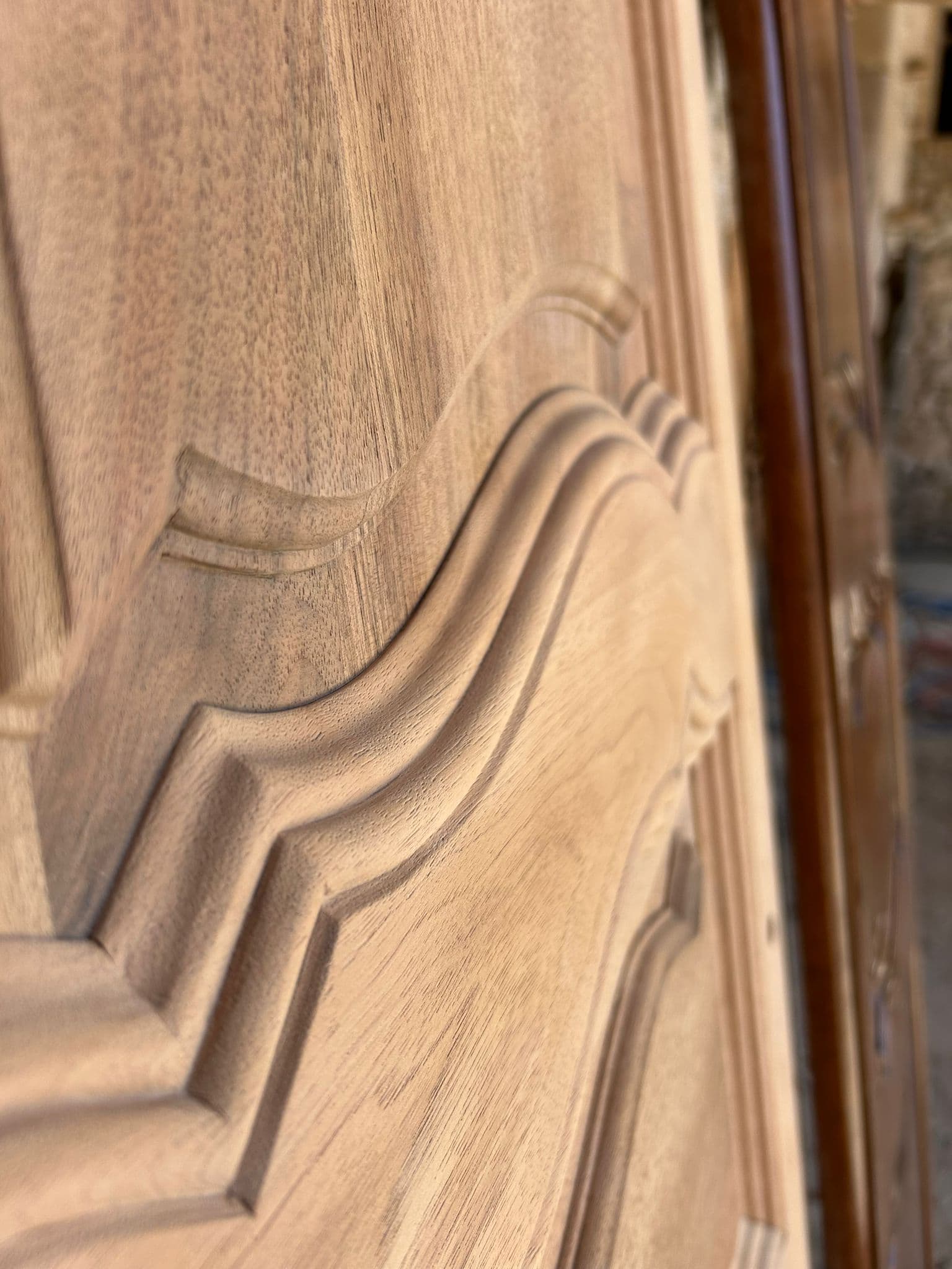 Décapage de porte